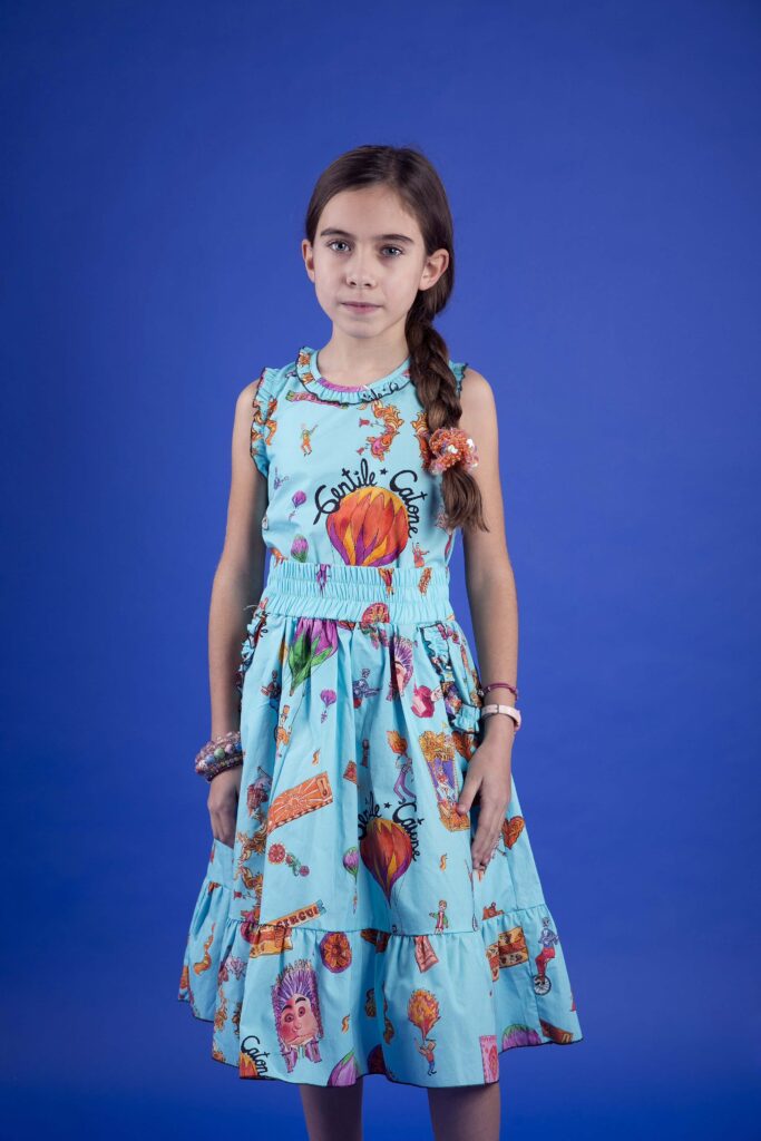 gentile catone bimba ss2021
