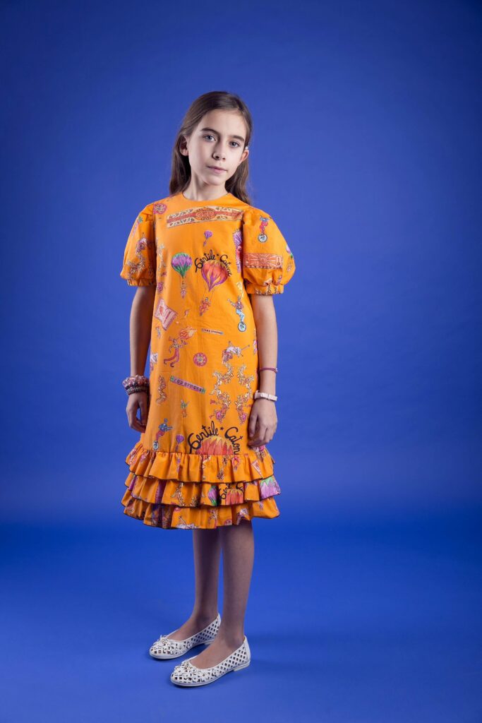 gentile catone bimba ss2021